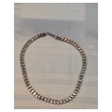 Sterling Silver Hearts Necklace