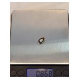 Small 14k Gold With Opal Pendant 