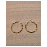 14k Gold Hoop Earrings