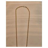 14k Gold Rope Chain