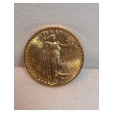 1922 St Gaudens $20 Gold Coin