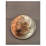 1884 O Morgan Silver Dollar 