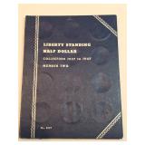 Liberty Standing Half Dollars Book 37-47