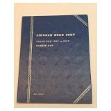 Lincoln Pennies Book 1909-40