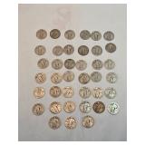 Standing Liberty Quarters Lot Of 39