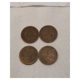 2 Cent Pieces Lot 