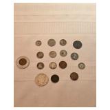 Random Coins And Tokens Lot