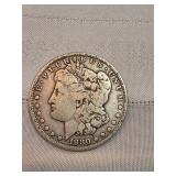 1880 Morgan Silver Dollar