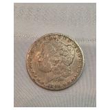 1896 O Morgan Silver Dollar 