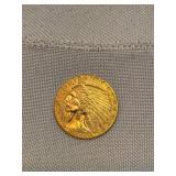 1928 Quarter Eagle 2.50 Gold Coin