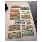 Mixed Foreign Notes Lot