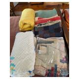 Wool blankets and light weight comforters 