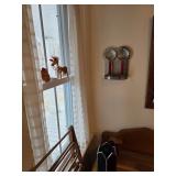 Candle Wall Sconce, Trinkets, Laundry Rack