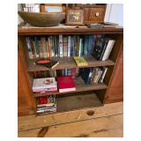 Books, Vintage cabinet