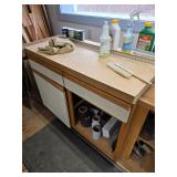 Workbench, Sanding Supplies