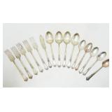 Sterling flatware lot