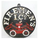 cast iron fire ins. plaques