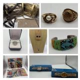Another Amazing Collection of Jewelry PLUS Vintage Household and Furniture - Bidding ends 8/26