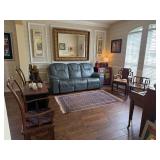 Eclectic Curated Home Asian, Art, Opium bed, African Mask and more