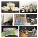 Vintage Toys, Trains, Cameras, Quilts, Mid-Century Furniture  Bidding Ends 1/4  Pickup 1/6