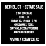 Bethel, Ct Open House Estate Sale