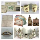 Curated Collection: WWII Memorabilia, Vintage Toys, Georg Jensen Silver, Jewelry & Signed Pottery