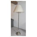 Brass floor lamp