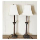 Matching Table Lamps 29 x 9 x 9