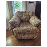 Rocking swivel shair