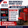 "Gruney" Estate Online Auction OVER 300 LOTS OF SNAP-ON, MATCO, MAC TOOLS, BLUE-POINT $1 Starts