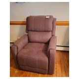 Home Meridian International comfort lift chair with remote control for heat and massage functions; m