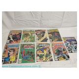 American Marvel Peter Parker The Spectacular Spider-Man comic book grouping dating to the 70s and 80
