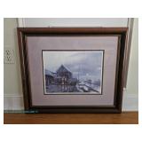 B. T. Becker signed and numbered limited edition print titled "Maggie
