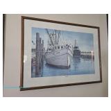  Donald E. McAdoo limited-edition offset lithograph titled Reflections depicting the Fort Clinch and