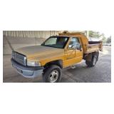 TUCSON 1996 Dodge Ram 3500 Dump Truck Auction Monday 8:00 PM 2/2/26