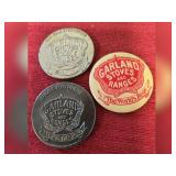 Museum, Unusual, Authentic Historical Artifacts, Coins, Trade Tokens, Fobs, Match Safes