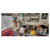 Desk pictured is NOT for sale. Only the items on it. 