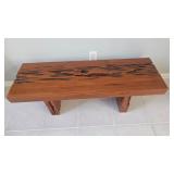 cedar bench