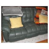 Leather recliner