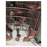 hand carved animals