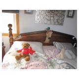 solid wood king set, no mattresses