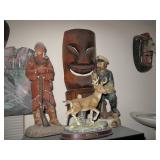 assorted carvings