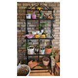 Black Wrought Iron Baker