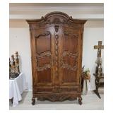 Beautiful Solid Wood Armoire Entertainment Center