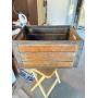 Antique Wood & Metal Knudson Box
