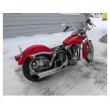 Dempsey Auctions Harley motorcycle, Car, Homewares, Furniture