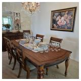 Dining Table shown w/ leaf