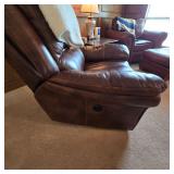 Leather Recliner, elec