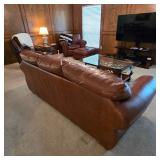 Beautiful leather sofa