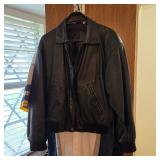 Ladies Leather Jacket, XS